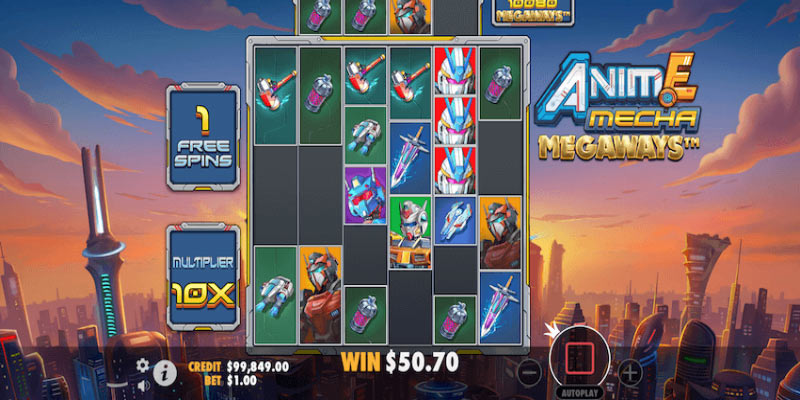 Unleash the Power of Anime Mecha Megaways Slot Adventure